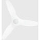 Haiku Coastal 52 inch White Outdoor Ceiling Fan with light